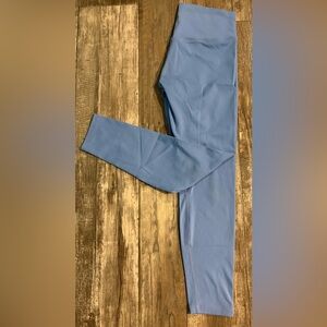 Til You Collapse Light Blue Leggings - Size L
